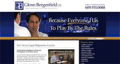 Desktop Screenshot of legalmalpractice-nj.com